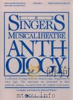 the singers musicaltheatre anthology Mezzo-soprano belter volume 6     PDF电子版封面     