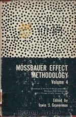 MOSSBAUER EFFECT METHODOLOGY VOLUME 4（1968 PDF版）