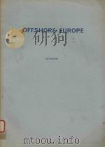 OFFSHORE EUROPE 2ND EDITION   1974  PDF电子版封面     