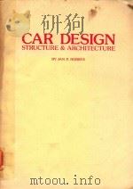 GAR DESIGN STRUCTURE & ARCHITECTURE   1984  PDF电子版封面  0830621040  JAN P.NORBYE 