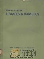 IEEE TRANSACTIONS ON MAGNETICS VOL.MAG-7 NO.1 MARCH 1971 SPECIAL ISSUE ON ADVANCES IN MAGNETICS   1971  PDF电子版封面     