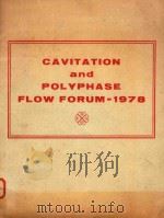 CAVITATION AND POLYPHASE FLOW FORUM 1978（1978 PDF版）