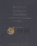 STRUCTURAL INORGANIC CHEMISTRY FOURTH EDITION（1975 PDF版）