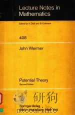 LECTURE NOTES IN MATHEMATICS 408 POTENTIAL THEORY SECOND EDITION（1981 PDF版）