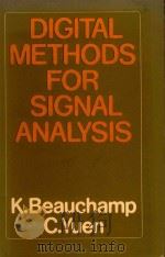 DIGITAL METHODS FOR SIGNAL ANALYSIS（1979 PDF版）