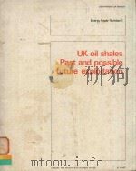 UK OIL SHALES PAST AND POSSIBLE FUTURE EXPLOITATION   1975  PDF电子版封面  0114102368  A.F.MACLEOD MATTHEWS 