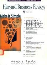 Harvard business review: March 2005     PDF电子版封面     