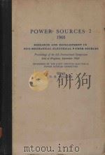 POWER SOURCES 2 1968（1970 PDF版）