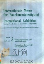 INTERNATIONALE MESSE FUR BAUELEMENTEFERTIGUNG INTERNATIONAL EXHIBITION VOLUME 3（1982 PDF版）