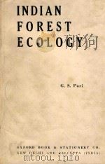 INDIAN FOREST ECOLOGY（1960 PDF版）