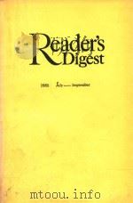 Reader's Digest 1985 July-September   1985  PDF电子版封面     