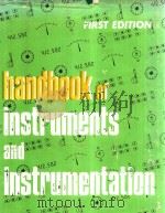 HANDBOOK OF INSTRUMENTS AND INSTRUMENTATION 1ST EDITION（ PDF版）