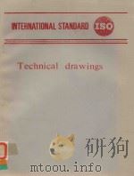 INTERNATIONAL STANDARD ISO TECHNICAL DRAWINGS   1985  PDF电子版封面     