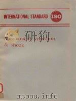 INTERNATIONAL STANDARD ISO MECHANICAL VIBRATION & SHOCK   1986  PDF电子版封面     