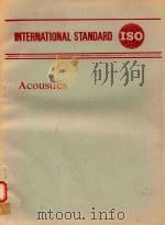 INTERNATIONAL STANDARD ISO ACOUSTICS（1985 PDF版）
