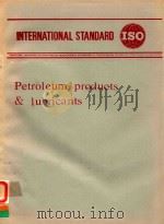 INTERNATIONAL STANDARD ISO PETROLEUM PRODUCTS & LUBRICANTS（1985 PDF版）