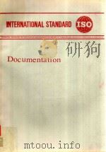 INTERNATIONAL STANDARD ISO DOCUMENTATION（1986 PDF版）