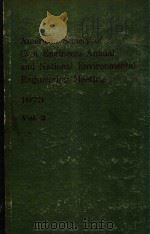 AMERICAN SOCIETY OF CIVIL ENGINEERS ANNUAL AND NATIONAL ENVIRONMENTAL ENGINEERING MEETING 1973 VOL.2（1973 PDF版）