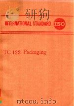 INTERNATIONAL STANDARD ISO TC122 PACKAGING   1985  PDF电子版封面     