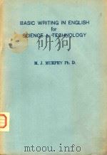 Basic Writing in English for Science & Technology（1983 PDF版）