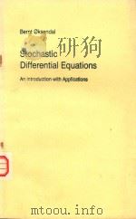 Stochastic Differential Equations   1985  PDF电子版封面  354015292X  Bernt Oksendal 