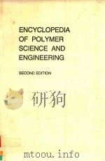 ENCYCLOPEDIA OF POLYMER SCIENCE AND ENGINEERING INDEX VOLUMES 5 TO 8 SECOND EDITION（1987 PDF版）