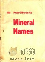 1982 Powder diffraction file:mineral names   1982  PDF电子版封面    McClume;W. Frank. 