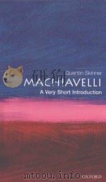 MACHIAVELLI A VERY SHORT INTRODUCTION（1981 PDF版）