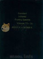 STANDARD INFRARED GRATING SPECTRA VOLUME 72-75 65001K-67000K   1984  PDF电子版封面     