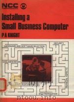 INSTALLING A SMALL BUSINESS COMPUTER（1981 PDF版）