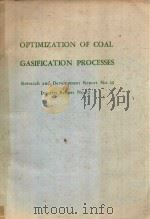 OPTIMIZATION OF COAL GASIFICATION PROCESSES RESEARCH AND DEVELOPMENT REPORT NO.66 INTERIM REPORT NO.（ PDF版）
