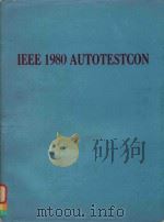 AUTOTESTCON '80 2-5 NOVEMBER 1980   1980  PDF电子版封面     