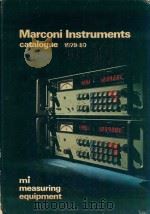 MARCONI INSTRUMENTS CATALOGUE 1979-80   1980  PDF电子版封面     