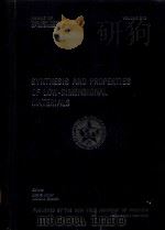 Synthesis and properties of low-dimensional materials   1978  PDF电子版封面  089072069X   