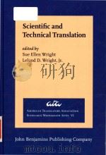 Scientific and technical translation   1993  PDF电子版封面  9027231818   