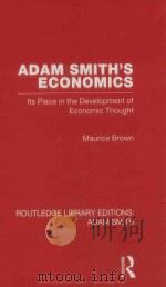 ADAM SMITH'S SCIENCE OF MORALS VOLUME 3   1971  PDF电子版封面  0415562010  T.D.CAMPBELL 