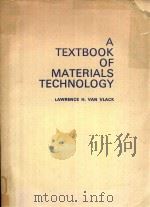 A TEXTBOOK OF MATERIALS TECHNOLOGY（1973 PDF版）