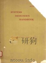 SYSTEMS DESIGNER'S HANDBOOK ELECTROMECHANICAL DESIGN VOL.12 NO.10（1968 PDF版）