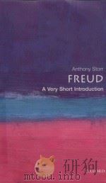 Freud  : a very short introduction   1989  PDF电子版封面  0192854550;0192854551;0191540509  Anthony Storr 