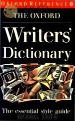 The Oxford writers' dictionary   1990  PDF电子版封面  0192826697  Allen;R. E. 
