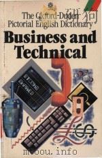The Oxford-Duden pictorial English dictionary: business and technical（1981 PDF版）