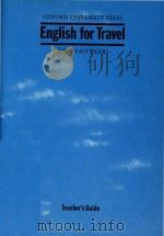 English for travel: teacher's guide Third Edition（1980 PDF版）