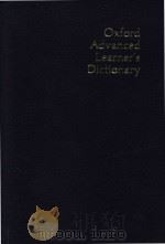Oxford Advanced Learner's Dictionary of Current English A S Hornby Fourth Edition   1989  PDF电子版封面    A P Cowie 
