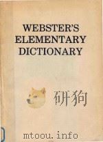 Webster's elementary dictionary   1980  PDF电子版封面  0877794758  G.& C.Merriam Company 