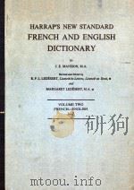 Harrap's New Standard French and English Dictionary Volume Two English-French J-Z（1981 PDF版）