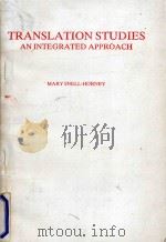 Translation studies an integrated approach   1988  PDF电子版封面  9027220603   