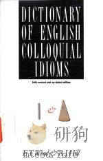 Dictionary of English colloquial idioms fully revised and up-dated edition（1979 PDF版）