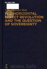 The horizontal effect revolution and the question of sovereignity     PDF电子版封面     