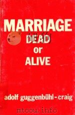 MARRIAGE DEAD OR ALIVE（1977 PDF版）