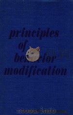 Principles of behavior modification   1969  PDF电子版封面  0030811511   